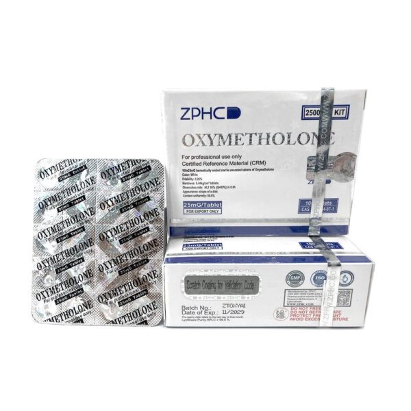 OXYMETHOLONE 25mg x 100 tabs